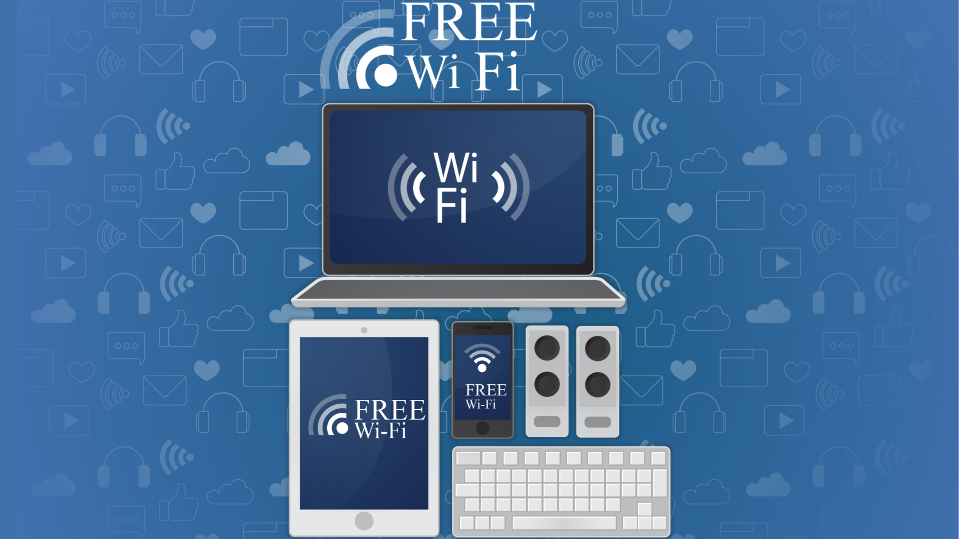 Layanan jaringan Free Wifi Untuk masyarakat