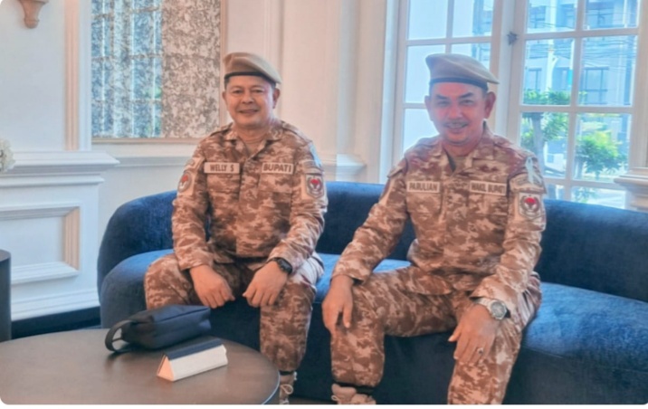 Tetap Monitor Jalannya Pemerintahan, Welly Suhery dan Parulian Dalimunte Ikuti Retreat Kepala Daerah
