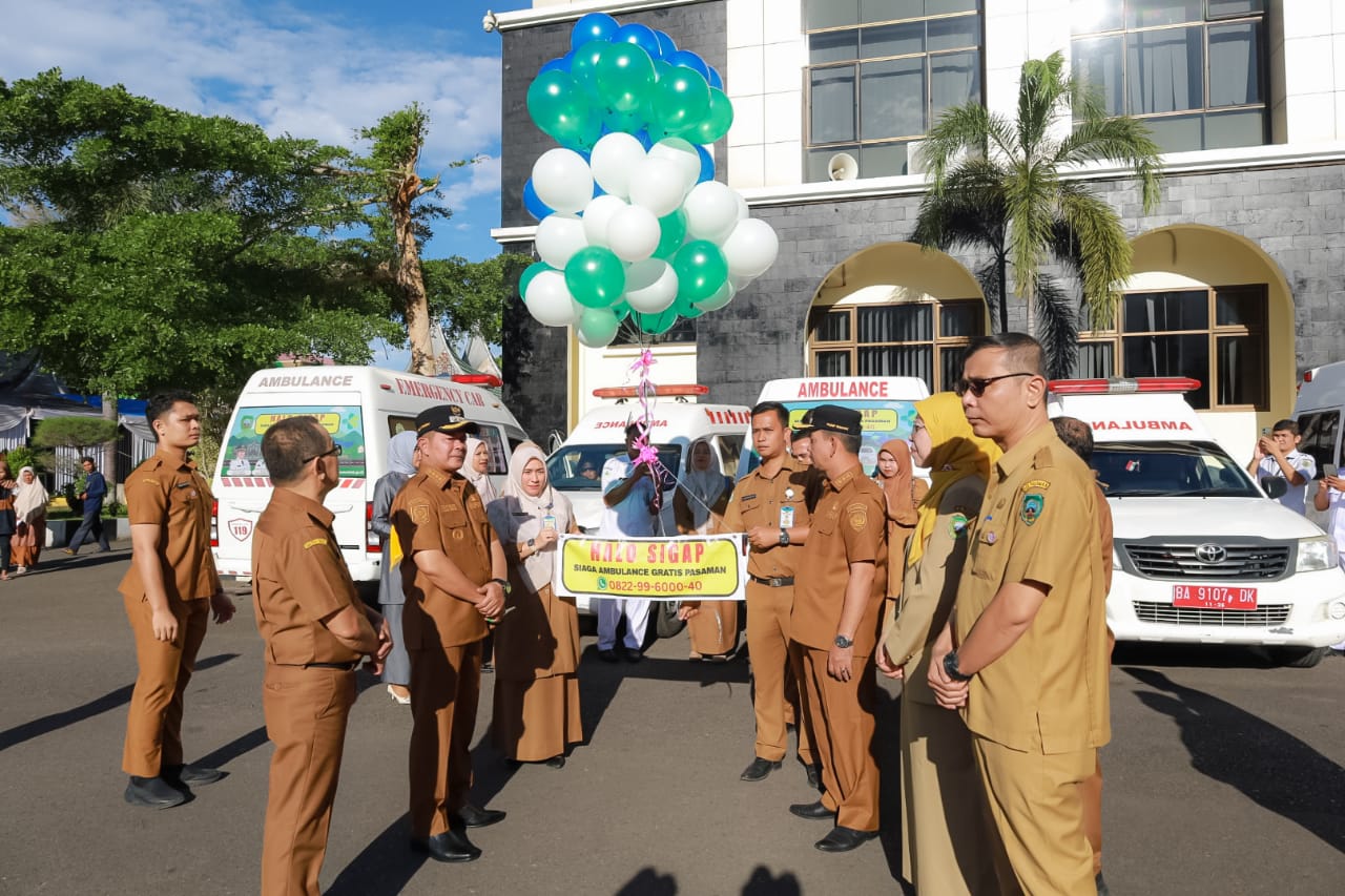 Pemkab Pasaman Luncurkan Tiga Program Strategis: Ambulans Gratis, Bantuan Seragam Sekolah, Dan Gerakan Asn Bangkit